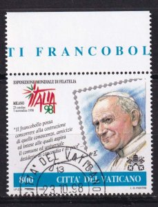 1998 - VATICAN - Scott #1085 - used