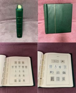 Estonia 1918-40 and 1991-2012 Illustrated pages in album Leuchtturm with mounts