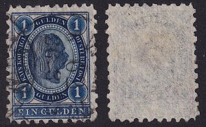 Austria - 1890 - Scott #62 - used - Franz Josef - line perf 9 1/4