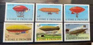 (699) ST THOMAS AND PRINCE ISLS 1979 : ZEPPELINS AVIATION - MNH VF