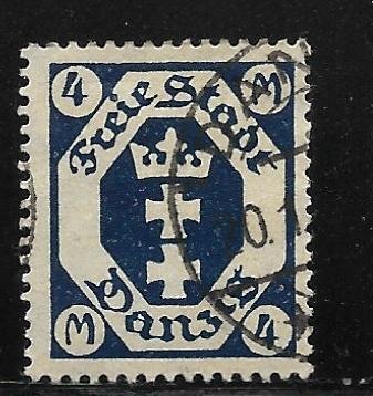 Free City of Danzig - Scott #88 4M F VF Used