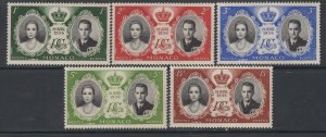 MONACO, 366-370, MNH SET