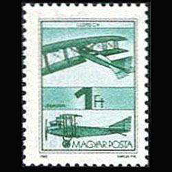 HUNGARY 1988 - Scott# C448 Plane 1fo NH