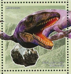 Dinosaur Stamp Prehistoric Animals Pachycephalosaurus S/S MNH #2769-2772