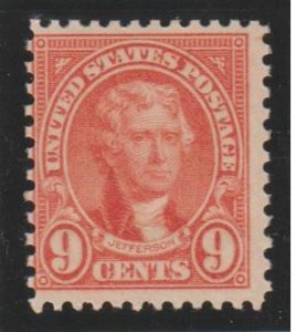 U.S. Scott #641 Jefferson Stamp - Mint NH Single