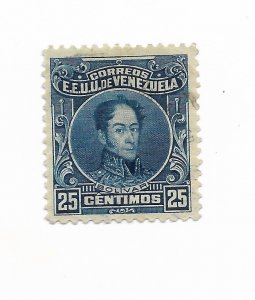 VENEZUELA 1915 SIMON BOLIVAR MILITARY HISTORY USED SCOTT 263d MICHEL 99a