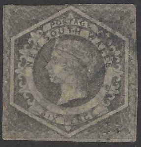 Australia - New South Wales 1854-1855 SC 27 Used 