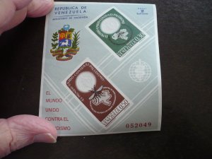 Stamps - Venezuela - Scott# C819a - Mint Never Hinged Souvenir Sheet Imperf