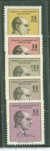 Turkey #1724-8 Mint (NH) Single (Complete Set)