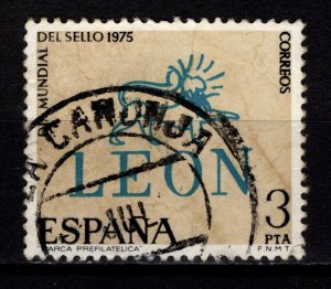 Spain 1975 World Stamp Day, 3p [Used]