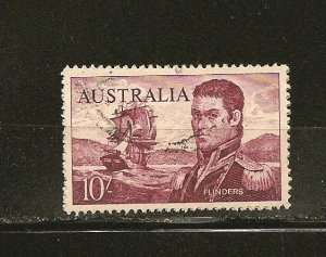 Australia SC#377 Flinders 10SH Used