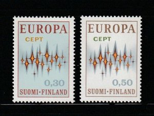 Finland 512-513 Set MNH Europa (B)