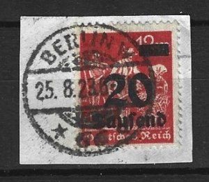 Germany  Sc. # 244 used L21