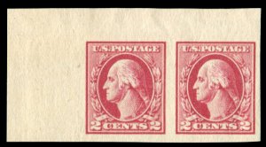 United States, 1910-30 #532, 1920 2c carmine rose, type IV, corner margin hor...