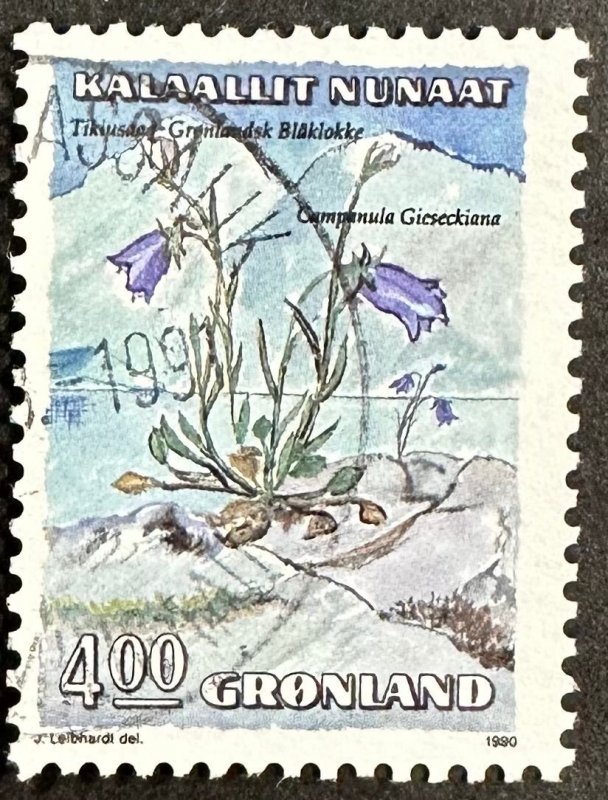 Greenland #189 Used F/VF Flowers / Plants 1990 [G29.1.1]