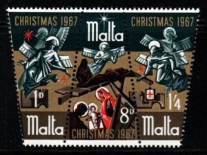 MALTA SG393a 1967 CHRISTMAS MNH