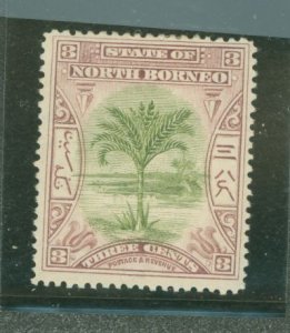 North Borneo #82  Single