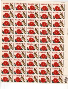 Alabama Statehood 6c US Postage Sheet #1375 VF MNH