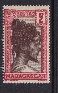 Malagasy Republic  #148  used 1930  Sakalava chief 2c