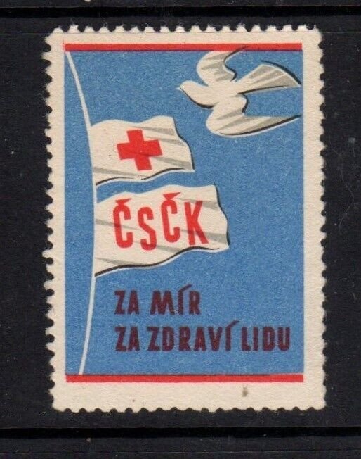 Czech Charity Stamp - CSCK for Peace for the Health of the People