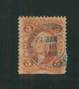 U.S. -  R27c - Williams Rupei cancel