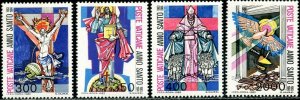 VATICAN Sc#721-724 1983 Extraordinary Holy Year Complete Sets Mint OG NH