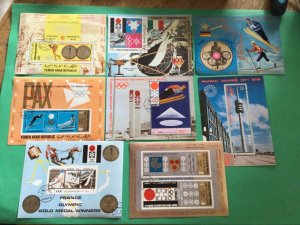 Sapporo Olympic City 1972 8 stamps sheets A20167