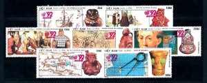 [94856] Vietnam 1992 Sailing Ships Indian Art Columbus Expo 92 Sevilla OVP MNH