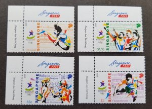 Singapore Youth Olympic Games 2010 2009 Sport Games Tennis (stamp logo) MNH