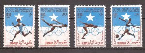 Somalia - 1964 - Mi. 60-63 (Olympics) - MNH - AD080