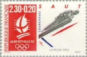 France 1990 MNH Stamps Scott B621 Sport Olympic Games Skiing