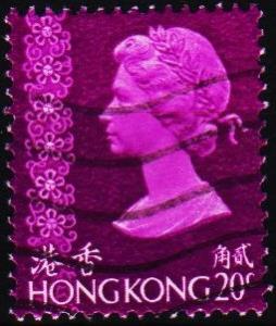 Hong Kong. 1973 20c S.G.313 Fine Used