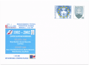 Slovakia Postal Stationery 2002 Day of the Olympic and Sporting Philatelie