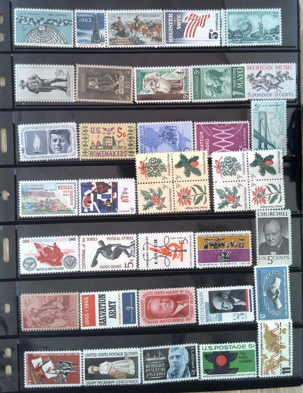 US Starter Collection including Front of Book - Mixed OG & MNH