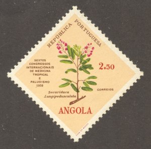 Angola Scott 409 MNHOG - 1958 Tropical Medicine Congress Issue - SCV $3.50