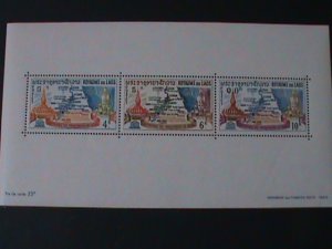 LAOS-1964 SC#91a UNESCO-TO SAVE HISTORIC MONUMENTS IN NAMBIA-MNH S/S-VERY FINE