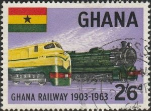 Ghana, #159  Used From 1963