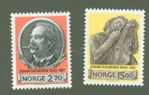 Norway #982-983  Single (Complete Set)