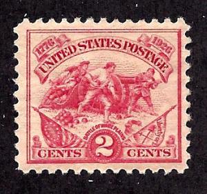 629 Mint,OG,LH... SCV $1.60