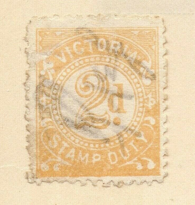 Victoria 1884-86 Early Issue Fine Used 2d. 326810