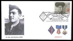 #3963 John Basilone Junction FDC