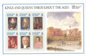 Falkland Islands #761 Mint (NH) Souvenir Sheet (Royalty)