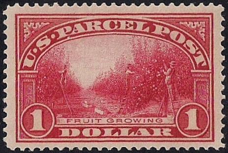 Q12 1 Dollar Fruit Growing Stamp JUMBO Mint OG NH XF