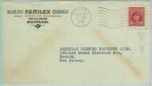 83267  - CANADA - POSTAL HISTORY - ADVERTISING  COVER 1946  Medicine CHEMIST