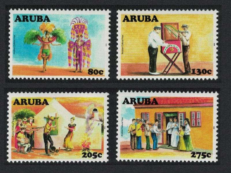 Aruba Cultural Heritage 4v SG#413-416