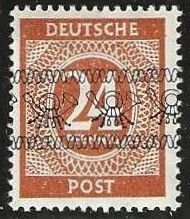 Germany Sc. 587B  mint, lightly hinged. 1948 (G662)