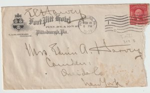 U.S Scott 319Q type 2 on cover