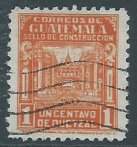 Guatemala, Sc #RA22, 1c Used