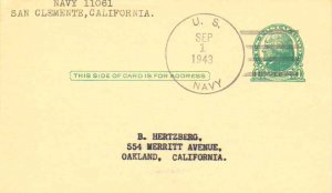 United States California U.S. Navy 11061 Br. Southern Section Supply Base San...
