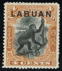 Labuan #96 Orangutan; Unused